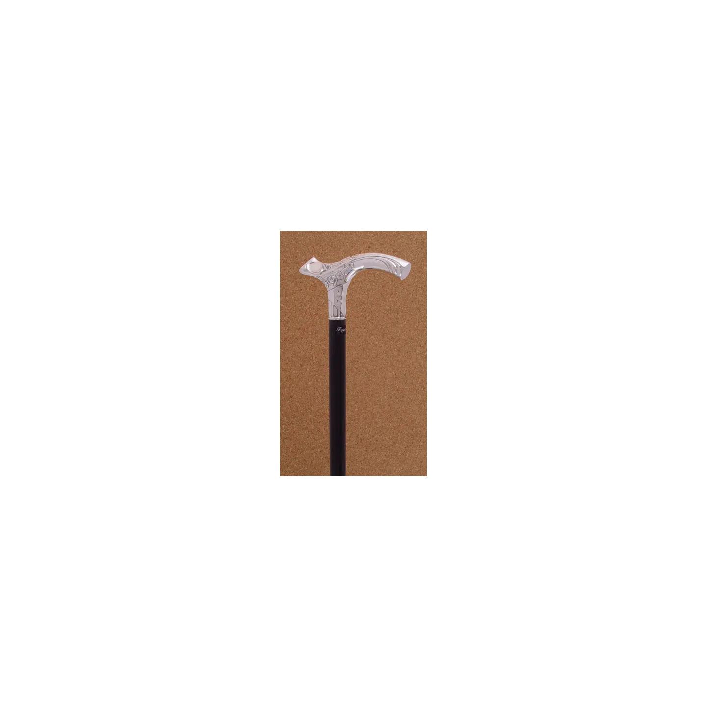 Silver cane