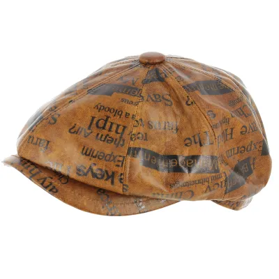 Casquette Hatteras Lamb Bugsy Cuir - Aussie Apparel Reference : 11609 | Chapellerie Traclet