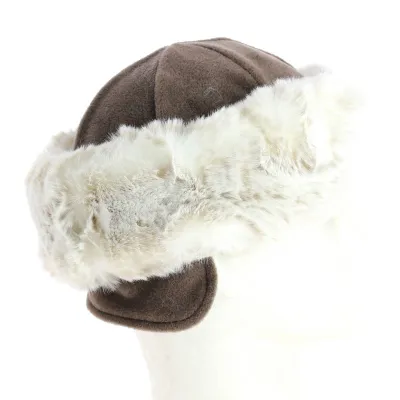 Chamonix Fur Toque - Tobacco Color - Traclet Reference: 5831 | Traclet Hat Shop