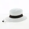 chapeau Binic anti UV ruban marron- Soway