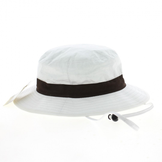 Binic UV protection hat with brown ribbon - Soway