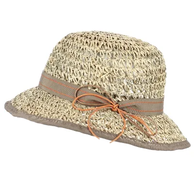 Natural Straw Aglea Cloche Hat - Traclet Reference: 11618 | Traclet Hat Shop