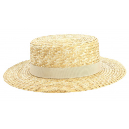 Canotier Apeldoorn Paille Naturelle - TRACLET