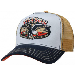 copy of Snapback Shafter College Coton Bleu - Stetson