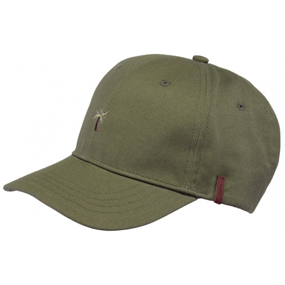 Posse Camo Green Cotton Baseball Cap - Barts