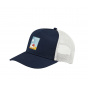 White & Blue Wattle Baseball Cap - Barts
