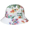 Bob Miami Leaves Coton Blanc- Traclet Reference : 11674 | Chapellerie Traclet