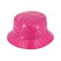 Charlotte Pink Dots Rain Hat - Traclet
