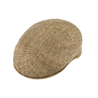 Rounded Messine Natural Straw Cap - Traclet Reference: 11684 | Traclet Hat Shop