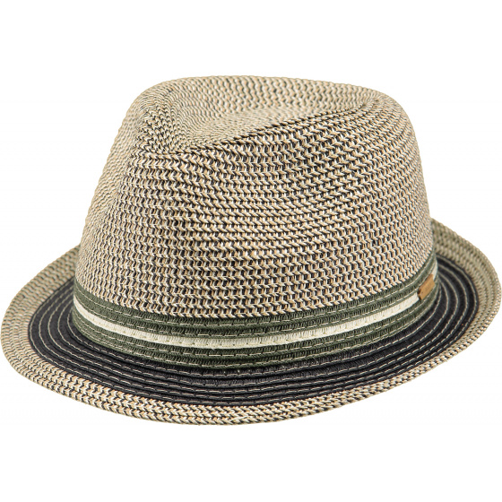 Trilby Fluoriet Straw Paper Hat - Barts