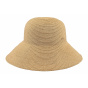 Beige Straw Toamao Cloche Hat - Barts