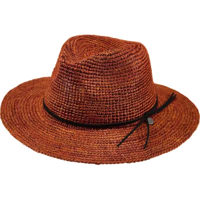 Chapeau Traveller Celery Paille Brique - Barts Reference : 11705 | Chapellerie Traclet