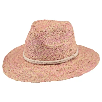 Fatua Natural Straw & Pink Traveller Hat - Barts Reference: 11708 | Traclet Hatters