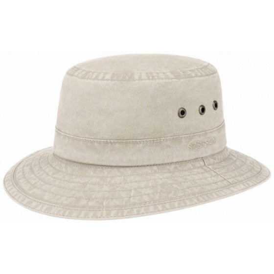 Organic Cotton Beige Bob Reston - Stetson
