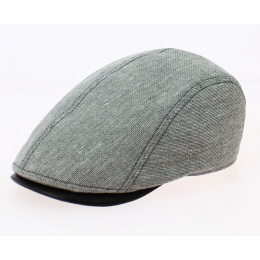 Jackson Cotton & Linen Curved Cap in Black - Göttmann