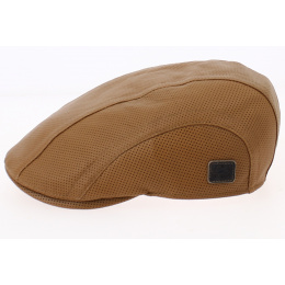 Domed Cap Baxter Leather Camel - Göttmann