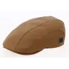 Casquette Bombée Baxter Cuir Camel - Göttmann Reference : 11723 | Chapellerie Traclet