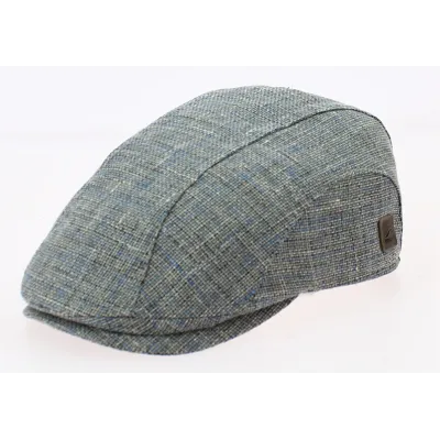 Baxter Domed Cap Linen & Cotton Grey - Göttmann Reference: 11725 | Chapellerie Traclet