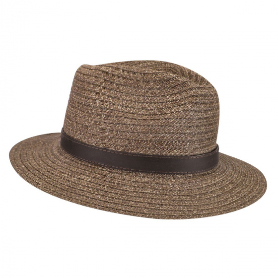 Chapeau Traveller paille Marron Foley Bailey