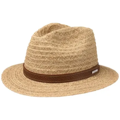 Chapeau Traveller Rotondo Raffia  paille - Stetson Reference : 11755 | Chapellerie Traclet