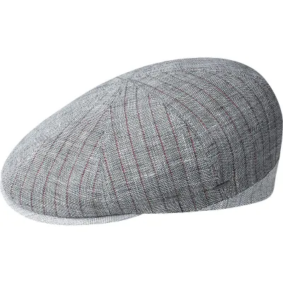 Casquette Plate Lipsey Lin Grise - Bailey Reference : 11759 | Chapellerie Traclet