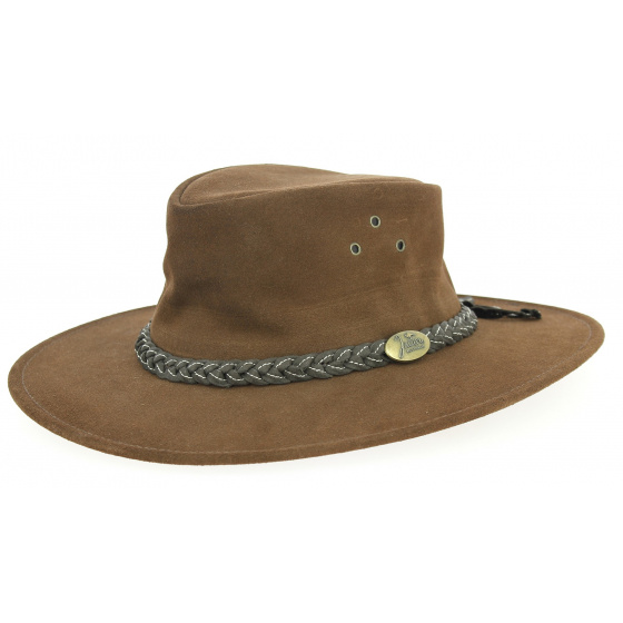 copy of Chapeau Cuir Wallaroo Marron  - Jacaru