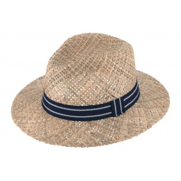 Hat straw style Borsalino