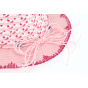 Children's Monaco Pink Wide Brim Hat - Traclet