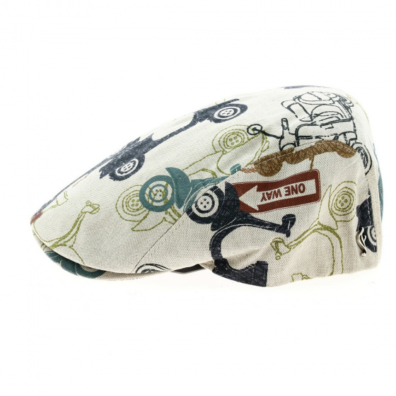 Casquette Plate Scooter Jancenay - Flechet