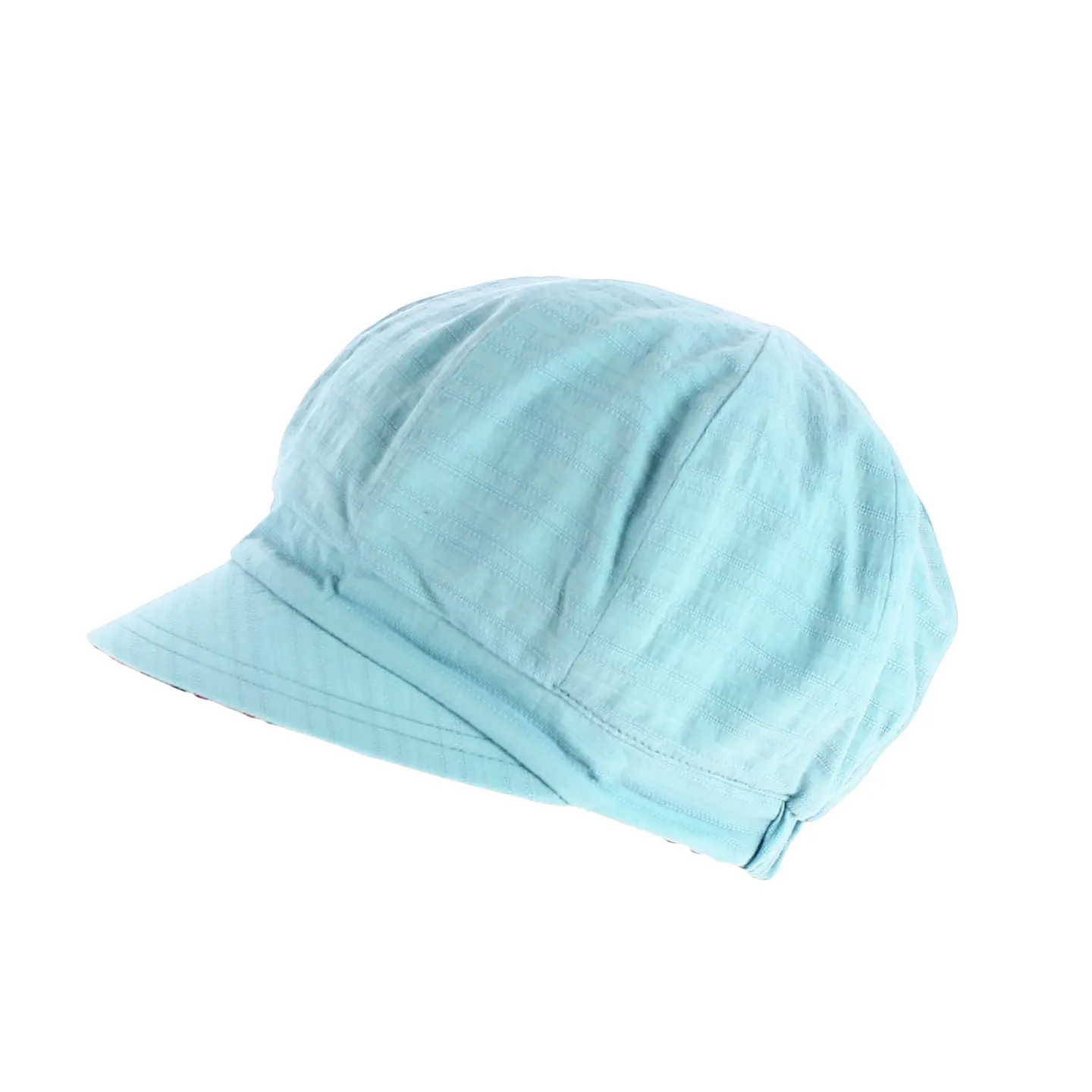 Casquette Gavroche Cubes Réversible Coton - Traclet Reference : 11790 | Chapellerie Traclet