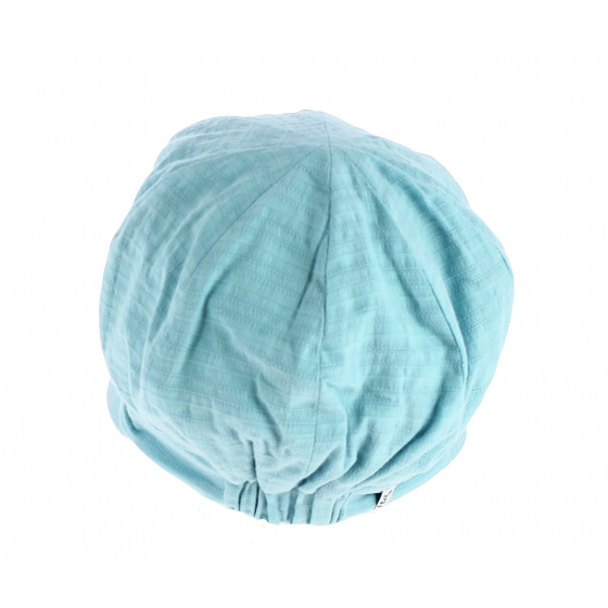 Reversible Cubes Cotton Newsboy Cap - Traclet
