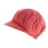 Casquette Gavroche Cubes Réversible Corail Coton - Traclet Reference : 11791 | Chapellerie Traclet