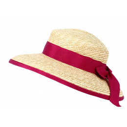 copy of Hepburn Natural Straw Hair Cap Hat - Fléchet