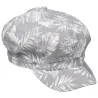 Casquette Gavroche Rétro Été Futuna Coton Gris - Traclet Reference : 9514 | Chapellerie Traclet