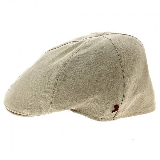 Beige Duck Bill Cap