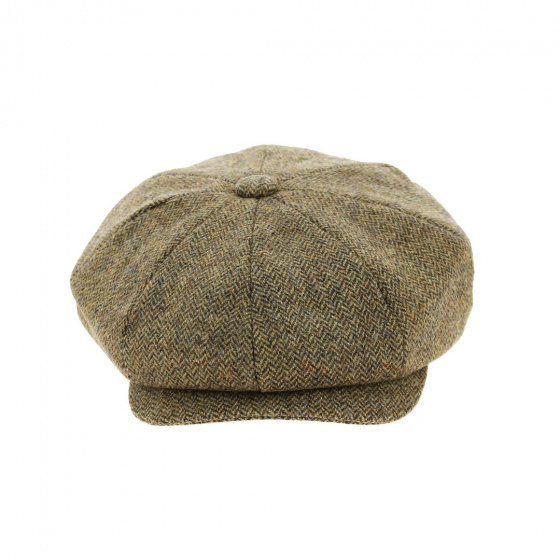 Casquette Libourne Huit cotes marron Casquette Libourne Huit cotes marron