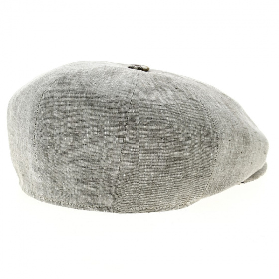 Casquette Monte Carlo Huit cotes gris clair Casquette Monte Carlo Huit cotes gris clair