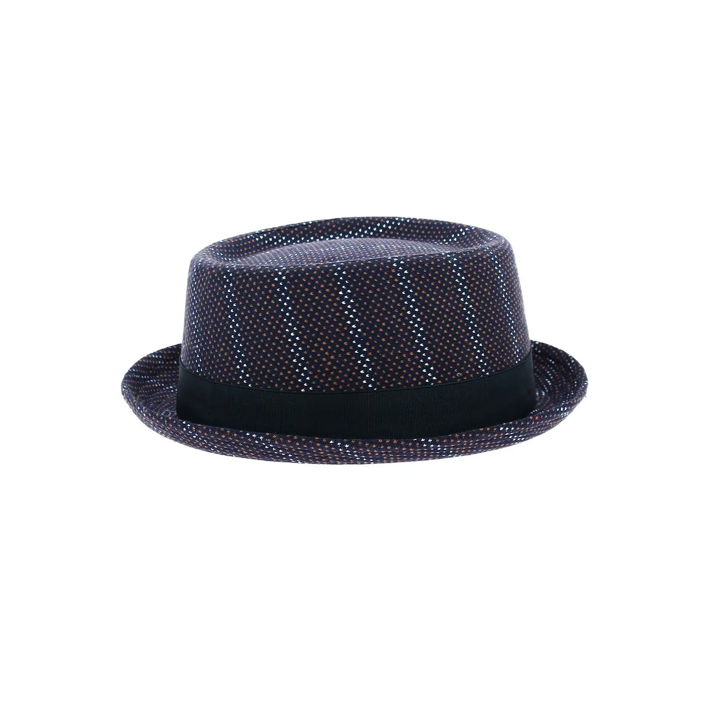 Chapeau Pork pie Noir Roma Reference : 11809 | Chapellerie Traclet