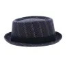 Black Pork pie hat Roma Reference: 11809 | Traclet Hat Shop