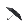 Medium folding umbrella with curved wooden handle - Piganiol Reference: 11836 | Chapellerie Traclet
