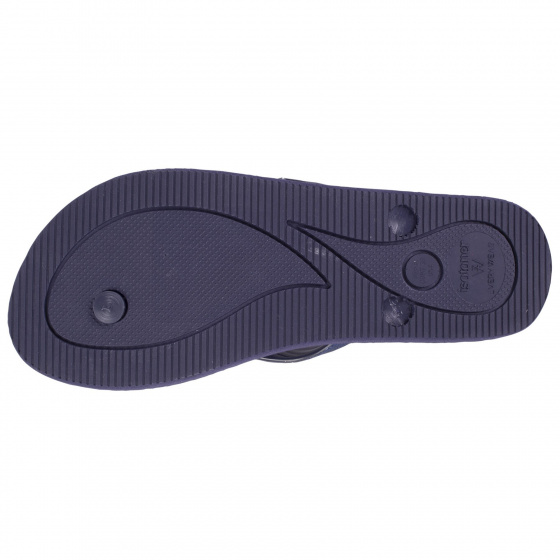 Tongs Femme Clara Marine - Isotoner Tongs Femme Clara Marine - Isotoner