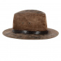 Traveller Kenya Leather Hat - Aussie Apparel