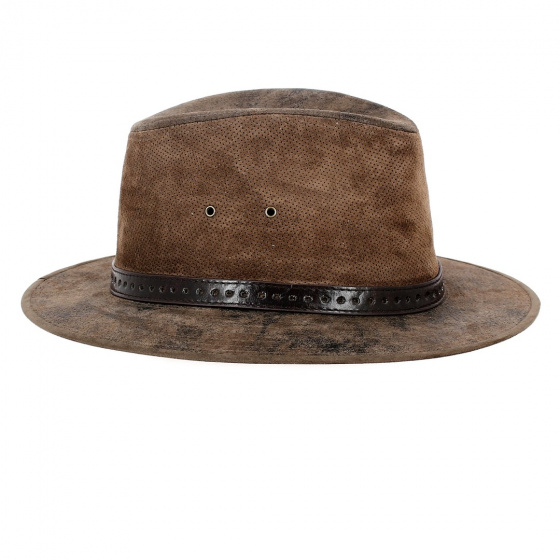 Chapeau Traveller Kenya Cuir - Aussie Apparel