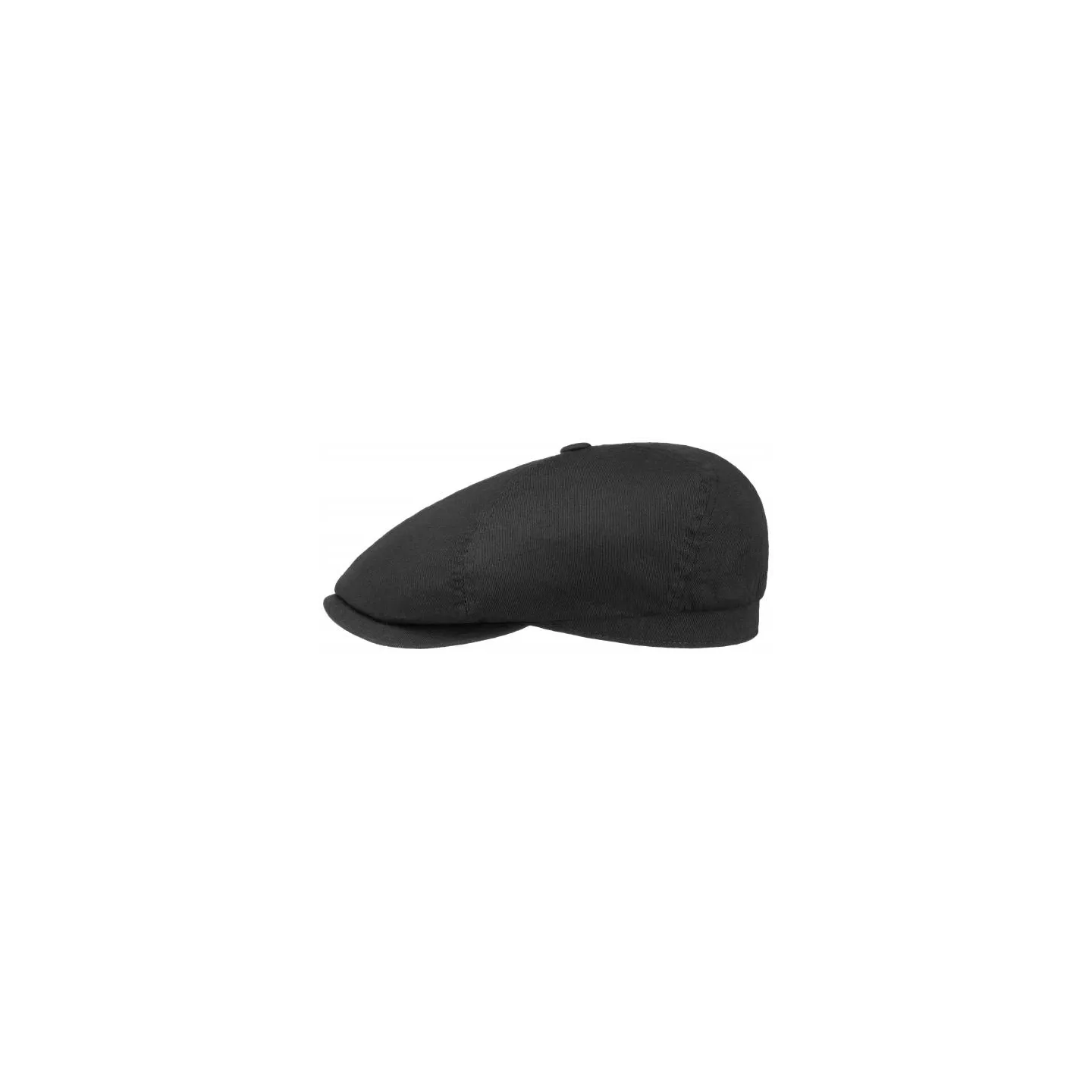Brooklyn Midtown Cotton Cap Black - Stetson Reference: 11851 | Traclet Hat Shop