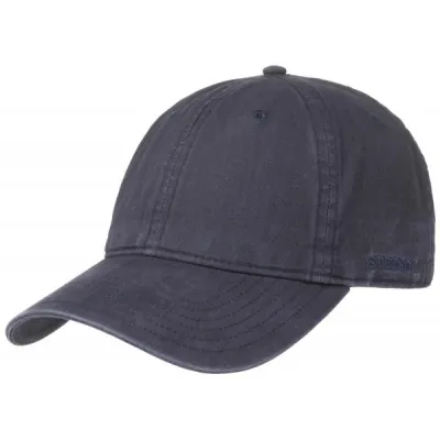 Stetson Ducor Navy Cotton Baseball Cap - Reference: 4675 | Traclet Hat Shop