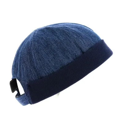 Blue Denim Docker -Traclet Reference: 11865 | Chapellerie Traclet
