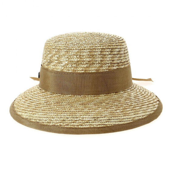 Casquette Visière Cézanne Paille Naturelle - Fléchet Casquette Visière Cézanne Paille Naturelle - Fléchet