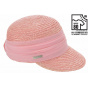 Natural Straw Cap Pink - Seeberger