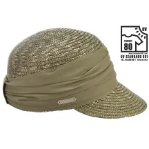 Natural Straw Cap Sand - Seeberger Reference: 6833 | Traclet Hat Shop