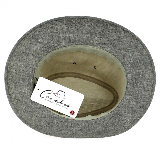 Chapeau Traveller Safari Spenser Gris - Crambes